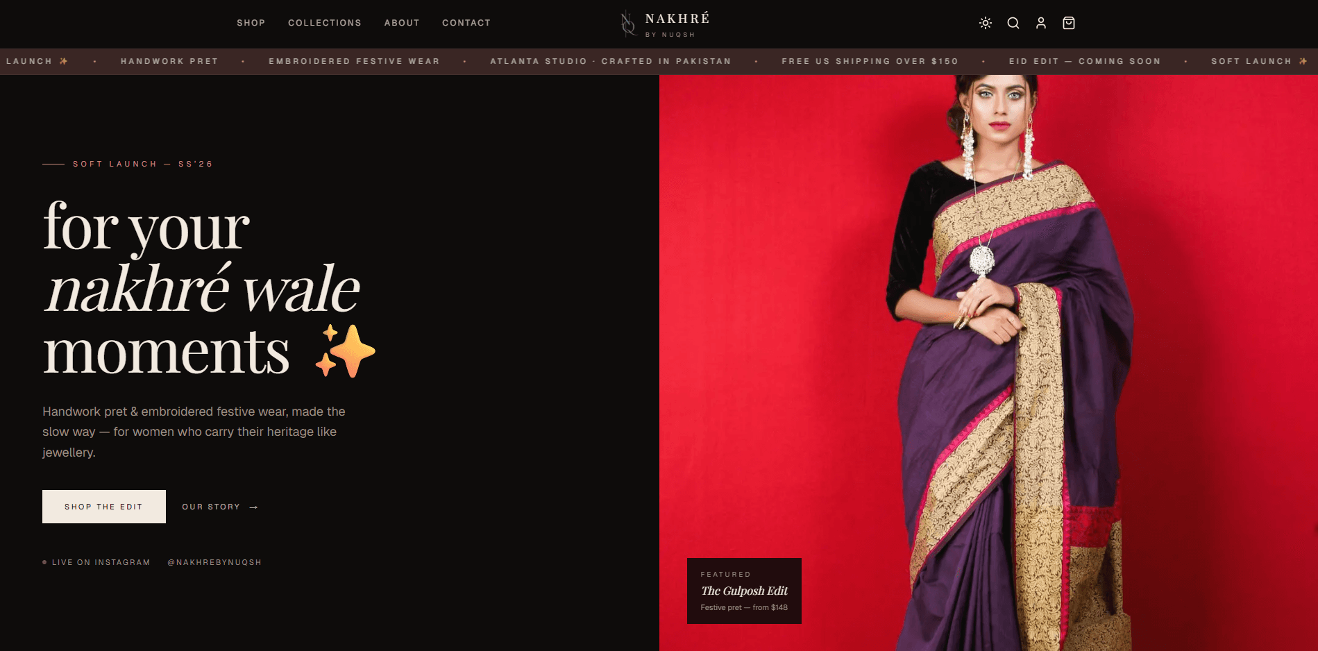 Nakhré by Nuqsh — Fashion E-commerce screenshot