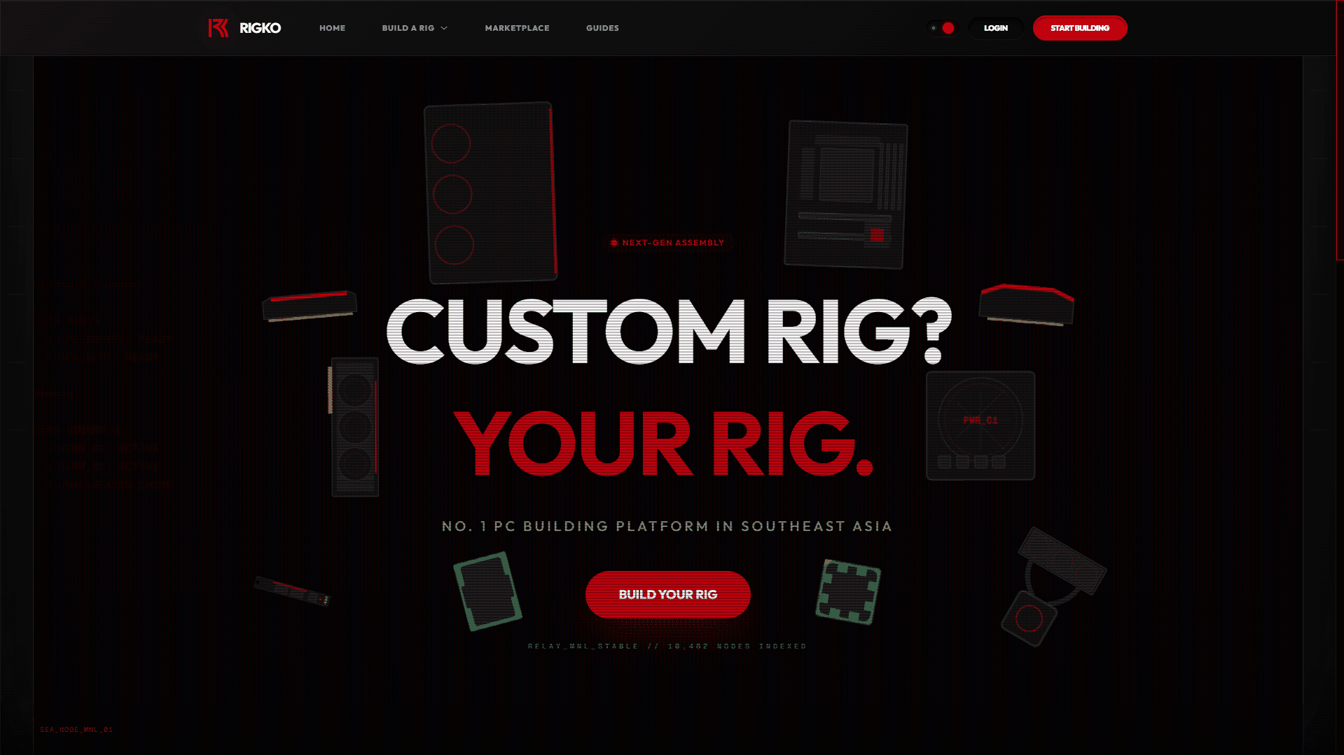 Rigko — PC Builder & E-commerce screenshot